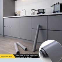 40 cm selbstklebende Vinyl-Möbel-PVC-Raumdekoration, abnehmbare Wandaufkleber, abziehbare Tapete für Wände in Rollen, DIY, einfarbig