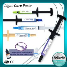 Zahnärztliche kieferorthopädische, lichtbeständige, selbstklebende, verklebbare blaue Kleber-Kleberhalterungen, Bukkalröhrchen-Zahnspangensystem