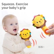 Baby Rasseln Weiche Stofftier Rassel Hand Grip Baby Spielzeug Neugeborenen Auto Sitz Spielzeug Baby Pädagogisches Spielzeug Sensorischen Reise Spielzeug Geschenk