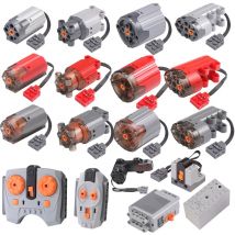 New Technical Motor Parts Building Blocks Power Function PF Model Sets Compatible Tarin Accessories MOC High-tech Bricks