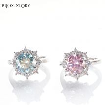 3ct 9mm rosa blau grün Farbe Moissan ite Ring mit Zertifikat 925 Sterling Silber Ring Pass Diamant Tester Fingers chmuck