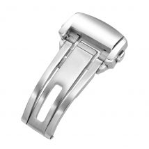 New High Quality Watch Buckle for Longines Conquest Yuedong Time Double Press Folding Buckle Watch Clasp 18mm