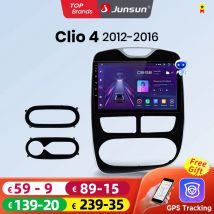 Junsun CarPlay Android Auto autoradio per Renault Clio 4 Zane 2012-2017 GPS sistemi intelligenti Stereo Multimedia autoradio