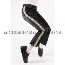 Michael Jackson Black Billie Jean Entertainers Straight Silver Hose Hose Halloween
