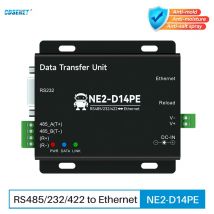 RS485/232/422 zu Ethernet Serial Server Modbus Gateway DC 8-28V CDSENT NE2-D14PE POE Power Signal Isolation TCP UDP MQTT HTTP
