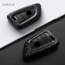 ABS Carbon Faser Stil Auto Schlüssel Fall Abdeckung Für BMW X1 X3 X5 X6 X7 1 3 5 6 7 Serie G20 G30 G11 F15 F16 G01 G02 F48 Zubehör
