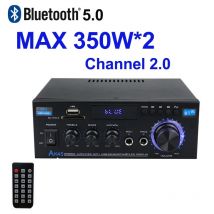 AK45 HiFi cyfrowy wzmacniacz audio Bluetooth MP3 kanał 2.0 dźwięk mocy AMP stereo domowy samochód motoryzacyjny do głośników MAX 350W*2