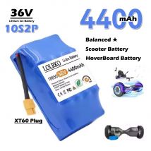 Original 36V 4400mAh 10S2P Ersatz-Lithium-Ionen-Akku mit BMS für elektrischen selbstausgleichenden Roller, HoverBoard und Einrad