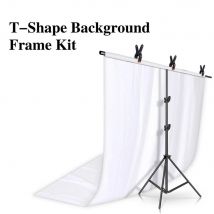 SH T-shape treppiede sfondo sfondo sfondo con 1.6x2M nero/bianco/verde/grigio sfondo panno per fotografia Studio fotografico