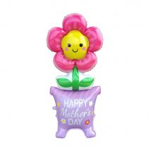 1set 3D Stand Sockel Mom Herz Folie Ballons Basis Floriation Mutter der Tag Ballon Mutter der Tag Party Dekorationen