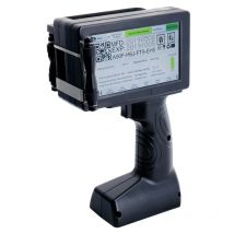 12.7/25.4mm Handheld Inkjet Printer Production Expire Date Batch Code Serial Number Barcode Qr Code Logo Hand Jet Printer