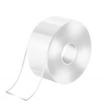 50 mm breites Nano-Klebeband, 1–5 m, wiederverwendbar, spurlos, wasserdicht, ultrastarker Wandbandstreifen, transparentes doppelseitiges Klebeband