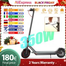 JUICEASE TUYAS 25KM Scooter Elettrico 31KM/H 350W Per Adulti Pieghevole Indicatori di direzione Scooter Elettrico TUYA Smart APP 36V10.5AH Escooter