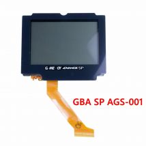 Top Screen Display Replacement For AGS 001 GBA SP AGS001 Gameboy Game Boy Advance LCD Lens Kit OEM Repair Parts Accessories