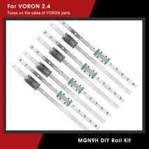 Voron 2,4 3D Drucker Linear Schiene MGN9H DIY Schiene Kit 250/300/350mm Bauen Hohe Qualität Linear 8