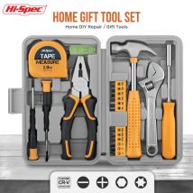 Hi-Spec 20-teiliges Präzisionsschraubendreher-Set Kompaktes Heim-und Büro-DIY-Handwerkzeug-Kit für Reparaturen zur Verbesserung des Haushalts
