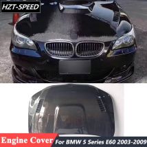 Motorhauben-Mützenabdeckung aus Kohlefaser für BMW 5er E60 Tuning 2003–2009
