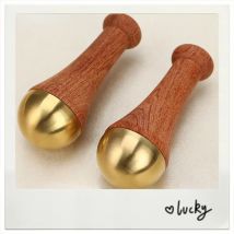 Handheld Guasha Massage stab Gesicht Fuß Hals Rücken Körper Massage Werkzeuge tragbare Kupfer Holz Kratz stab Linderung Drucks ch merzen