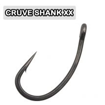 10x Karpfenangeln Cruve Schaft Haken PTFE-Beschichtung Gerade Nadelspitze Geschmiedeter Schaft Verbesserte Hakenstärke Für Karpfenangeln