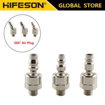 HIFESON Universal-Luftanschluss JP US EU Standard 360° °   Home Tools Air Plug Ersatzkopf Luftanschlusszubehör