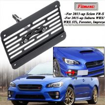 Vordere Stoßstange Abschlepphaken Kennzeichen Montage Rahmen Halter Relocator Halterung Für Subaru WRX STI 2015-up Scion FR-S 2013-up