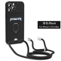 Kreuz Halskette Lanyard Silikon Fall für Xiaomi Redmi Hinweis 14 13 12 Pro Plus 5G Redmi 11 10 Pro Lanyard Strap Telefon Fall Abdeckung