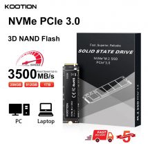 Kootion X15 M.2 SSD NVMe 2TB 1TB 512GB 256GB SSD M2 2280 PCIe 3.0 Disco a stato solido interno per laptop desktop
