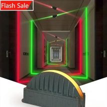 ShinyYing Narrow Beam Aluminum LED Linear Light, Window Sill Wall Washer Fixture for Hotel Corridor