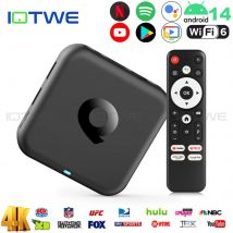 R69Q Smart TV Box Asystent Google Android 14 2GB+32GB Bluetooth 5.4 Allwinner H313 4K Dual Wifi 5G Odtwarzacz Multimedialny do Streamingu