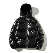 Winter Einfarbig Parka Männer Dicke Kapuze Jacke 2024 Neue Warme Harajuku Mantel Männlichen Casual Zipper Jacken Winddicht Outwear