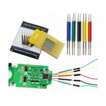 10 stücke Mini-Chip-Clip Micro-IC-Clamp-Logik analysator sop/soic/tssop/tsop/ssop/ssop/msop/plcc/qfp/lqfp/smd ic Chip-Pin-Programmierer