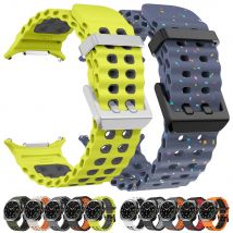 Silikonowy, oddychający pasek do Samsung Galaxy Watch Ultra 47mm, morski pasek na nadgarstek, bransoletka do Galaxy Watch Ultra (2025) 47mm, pasek do zegarka