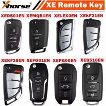 1/5PCS XHORSE XE Remote Key with XT27A/XT27B Super Chip XEMQB1EN XEDS01EN XEFO01EN XEKF20EN XEKF21EN XELEX0EN XEPG00EN XEB510EN