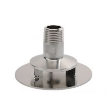 Bollitore per birra fatta in casa/Piastra di scarico per fambelle con 1/2" NPT maschio in acciaio inossidabile 304 Attrezzatura per la produzione di birra Pistole
