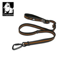 Truelove Haustierleine, freihändig, verstellbar, Nylon-Hundeleine, Material, Haustierleine mit Karabiner, multifunktionales Hundetraining TLL2671