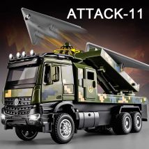 1:32 ATTACK-11 Legierung Spielzeug Modelle Druckgussautos Gummireifen Türen geöffnet Miniatur Drohne Startfahrzeuge für Kinder Festival Geschenke