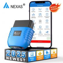 NEXAS NexLink Strumento diagnostico per moto Bluetooth 5.0 OBD2 EOBD Scanner per iOS Android Windows Lettore di codici di guasto Controlla il motore
