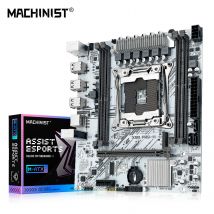 MACHINIST X99 Motherboard Weiß PR9-H Unterstützung LGA 2011-3 Intel Xeon E5 V3 & V4 CPU DDR4 RAM SATA/NVME M.2 Slot
