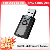 XIKCU Bluetooth 5,4 Audio Sender Empfänger MIC Wireless Adapter 3,5mm AUX/RCA für TV PC Kopfhörer Hause Stereo auto HIFI Musik