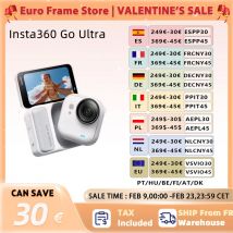 Insta360 GO Ultra Kamera Sportowa 4K 60fps śnieżna POV Bez użycia rąk Ultra-HD Stabilizacja ruchu magnetycznego Insta GO Ultra