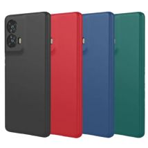 Custodia in silicone liquido TPU per Motorola Moto G85 G35 G55 G75 5G G05 G15 G04 G04S G14 G24 G34 G54 E15 E14 Custodia protettiva Fundas