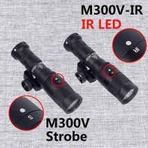 Taktische SureFire M300 M600 Upgrade M300V IR M600V IR Infrarot LED Scout Licht Taschenlampe Jagd Schiene Montieren Waffen Licht