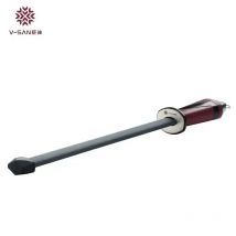 Taidea TV1703 12-Zoll-Profi-Küchenwerkzeuge, Keramik-Diamant-Stab, Stange, Metzger, Messerschärfer