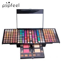 Multifunktions-Make-up-Set, komplettes Set, Box für Frauen, wasserdicht, Lidschatten, Lippen, Rouge, Foundation, Anfänger, Reisen, tragbare Palette