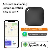 Funciona con Apple Find My APP, rastreador GPS inteligente con Bluetooth, dispositivo de recordatorio antipérdida ITag, localizador clasificado MFI, llave de coche, buscador de mascotas y niños