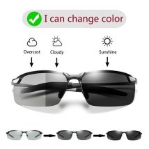Occhiali da sole polarizzati fotocromatici da uomo che guidano gli occhiali da camaleonte da pesca cambiano colore occhiali da sole visione notturna diurna occhiali UV400