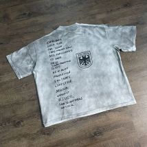Yao Mode Oversize Vintage Schmutzigen Stil Kurzarm Männer Tops T HipHop Kanye DONDA Casual Streetwear Baggy T Shirt Für Männer