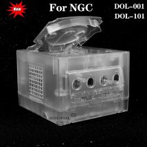 6 neue Farben für NGC Shell Transparente Hülle Ersatzschale für GameCube Clear Box für NGC Videospielkonsole DOL-001/DOL-101