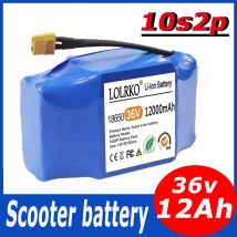 Genuine 36V 12Ah 10s2p Battery Packs Rechargeable Lithium Ion Battery for Electric Self Balancing Scooter HoverBoard Unicycle