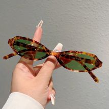 KAMMPT Vintage Oval Sunglasses New Fashion Candy Color Rim Outdoor Decor Shades New Trendy Brand Design Korean Style Sun Glasses
